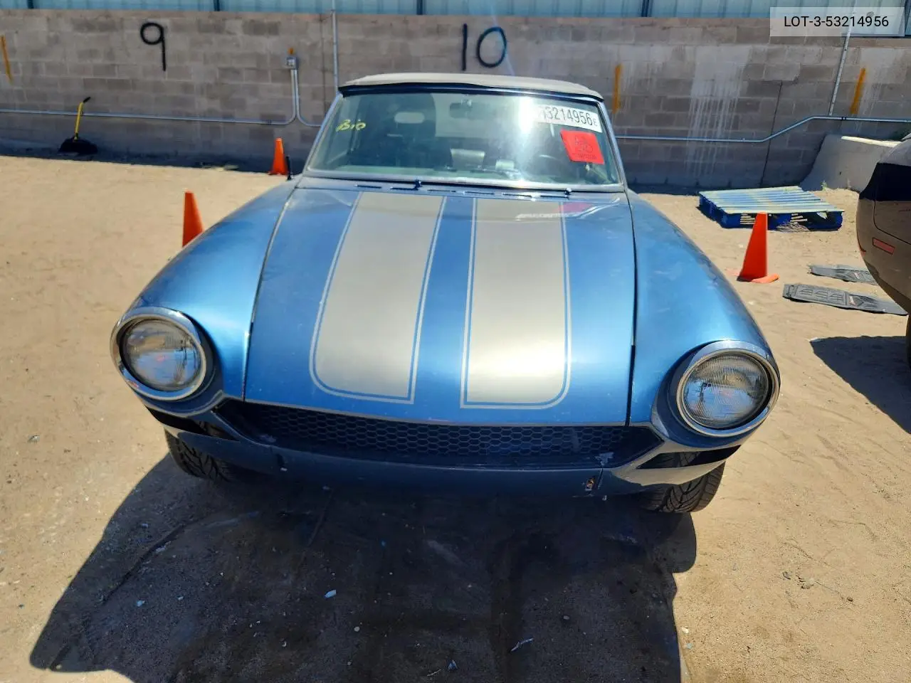 1972 Fiat 124 Spider VIN: 124BS10057308 Lot: 53214956