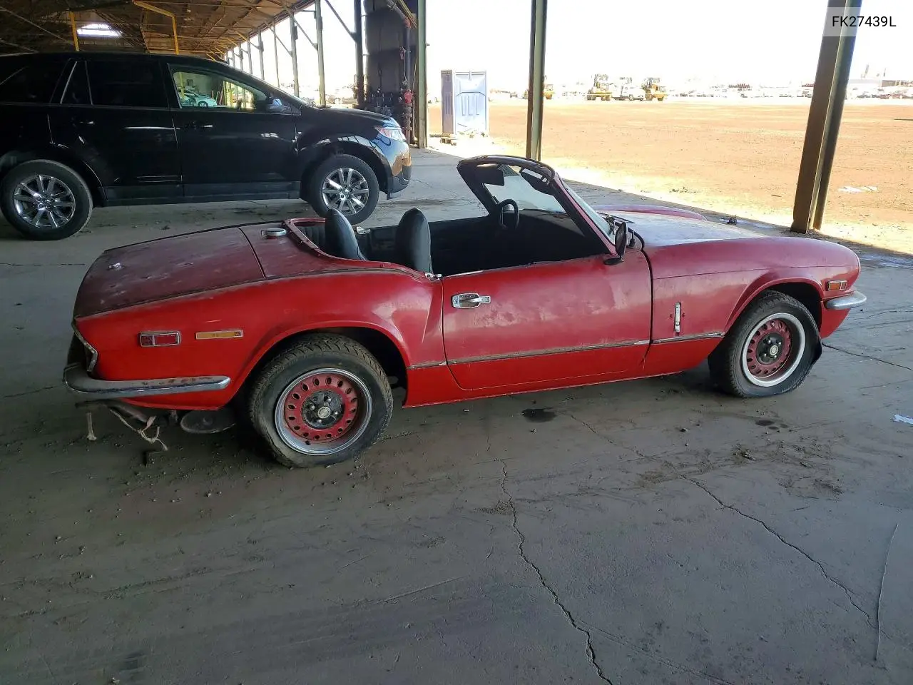 1973 Fiat 124 Spider VIN: FK27439L Lot: 60000446