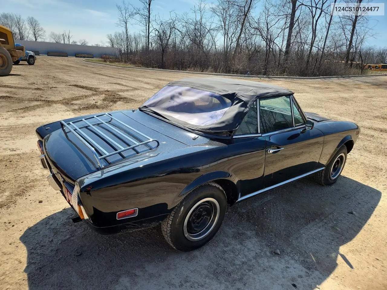 1977 Fiat 124 Spider Abarth VIN: 124CS10124477 Lot: 49011016