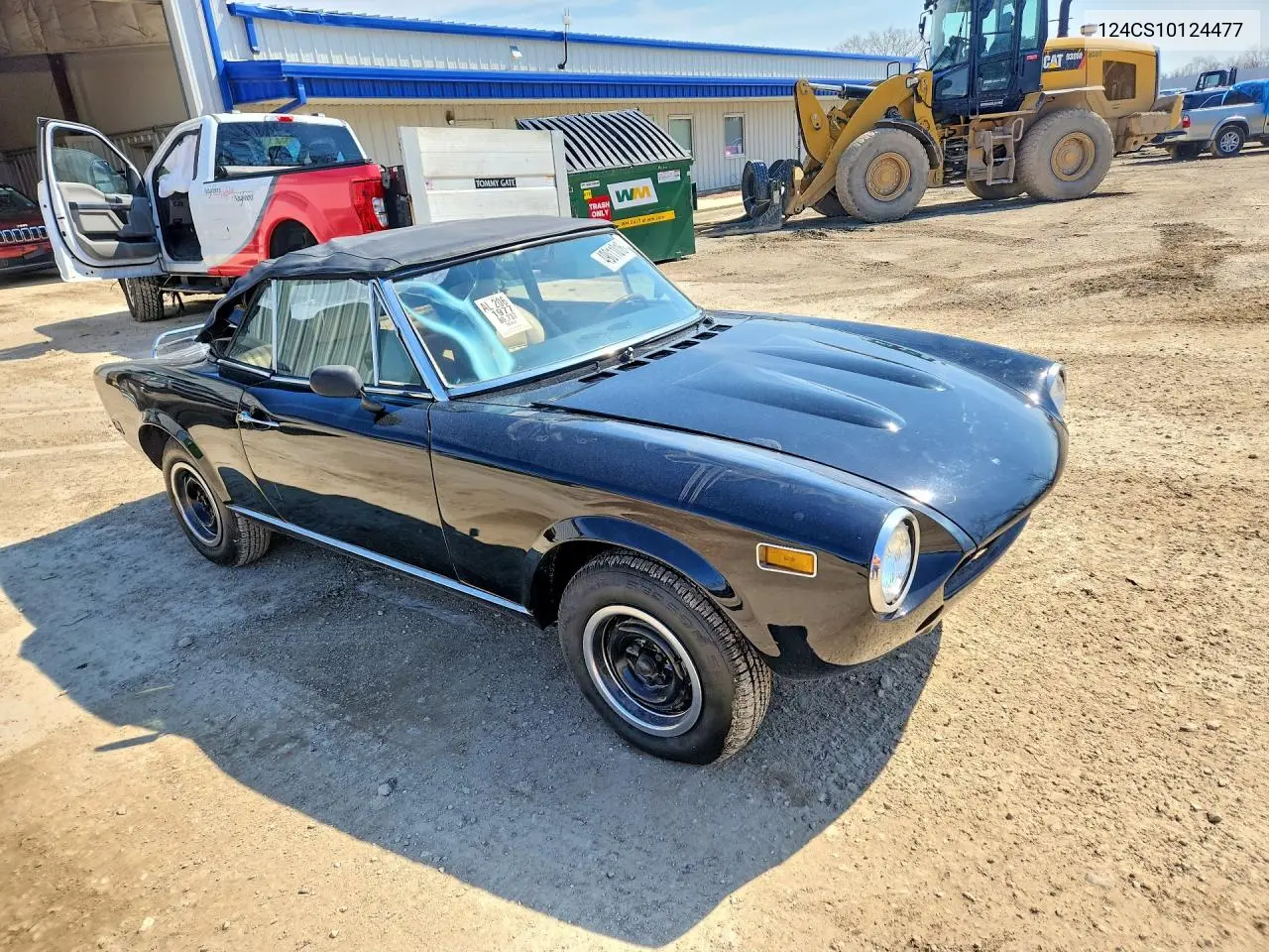 1977 Fiat 124 Spider Abarth VIN: 124CS10124477 Lot: 49011016