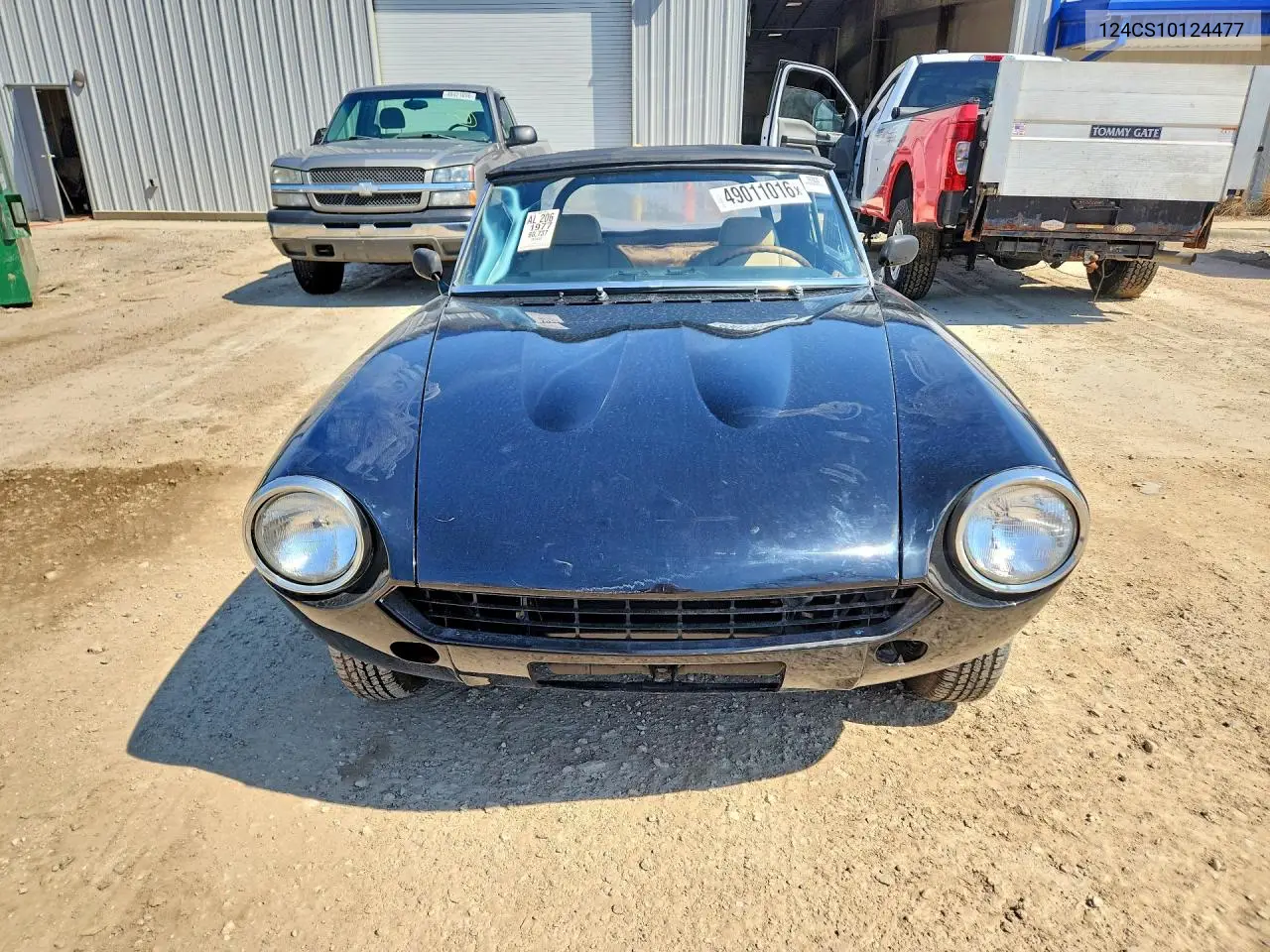 1977 Fiat 124 Spider Abarth VIN: 124CS10124477 Lot: 49011016