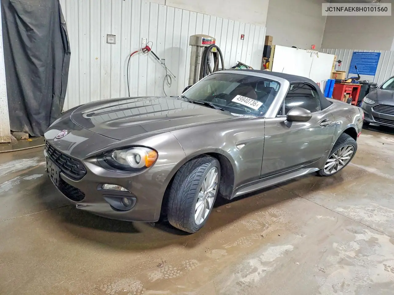 2017 Fiat 124 Spider Classica VIN: JC1NFAEK8H0101560 Lot: 49940736