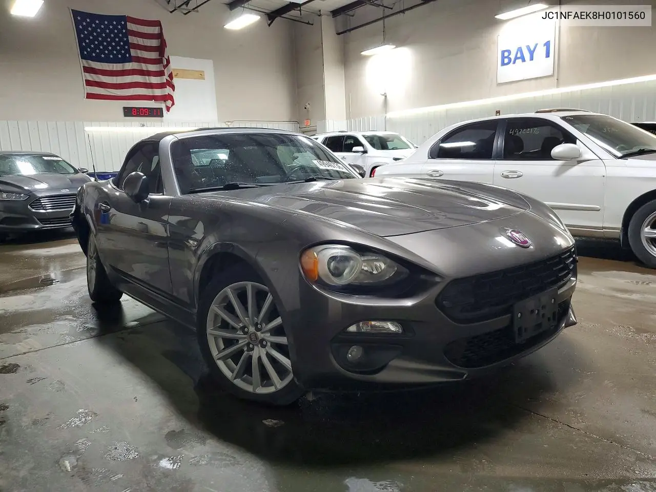 2017 Fiat 124 Spider Classica VIN: JC1NFAEK8H0101560 Lot: 49940736