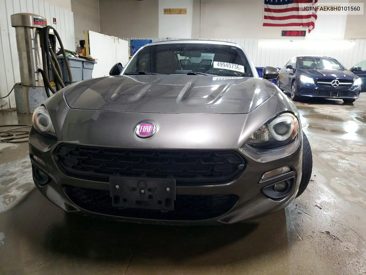 2017 Fiat 124 Spider Classica VIN: JC1NFAEK8H0101560 Lot: 49940736