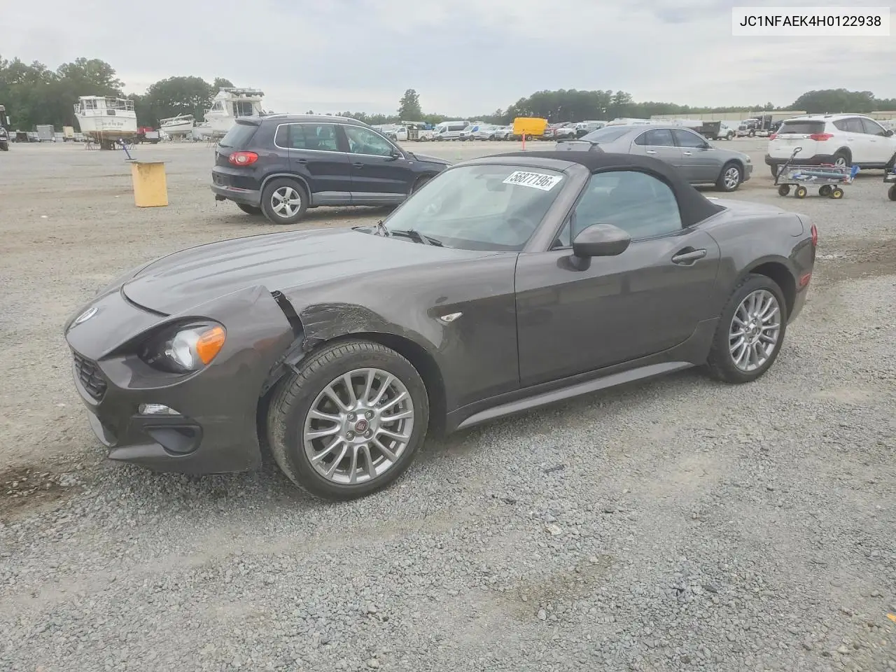 2017 Fiat 124 Spider Classica VIN: JC1NFAEK4H0122938 Lot: 56877196