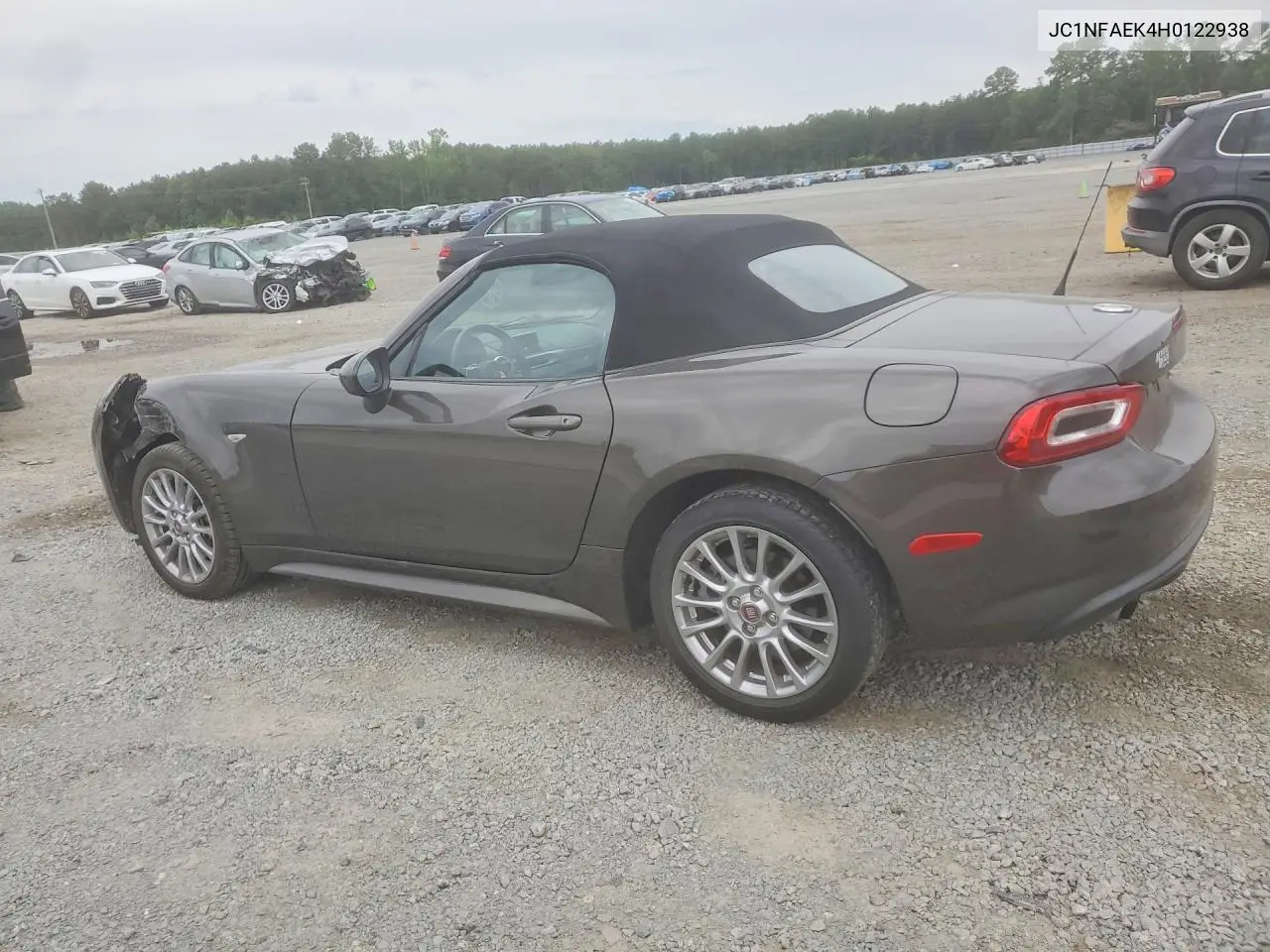 2017 Fiat 124 Spider Classica VIN: JC1NFAEK4H0122938 Lot: 56877196