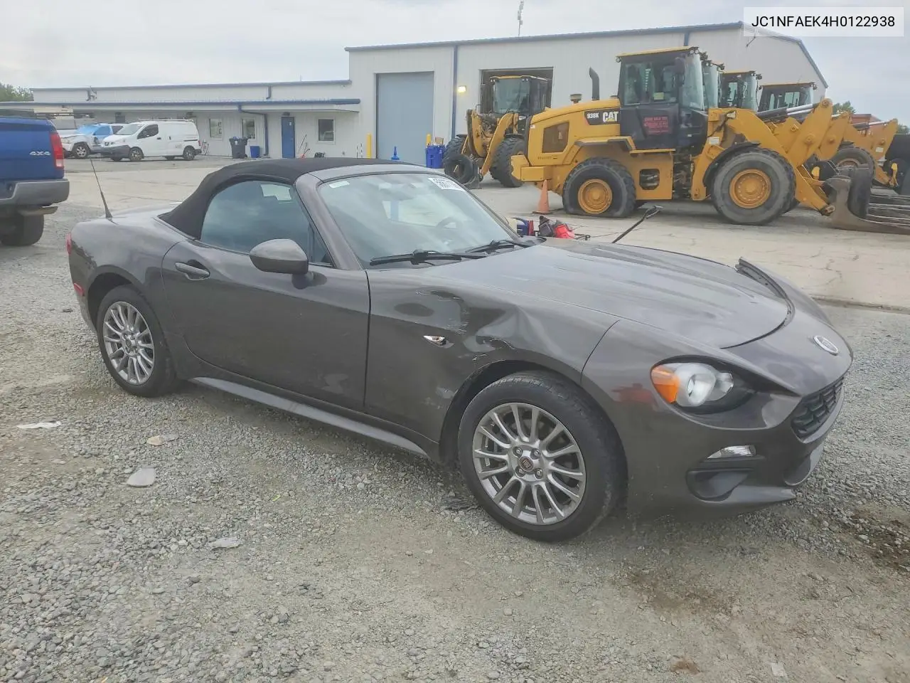2017 Fiat 124 Spider Classica VIN: JC1NFAEK4H0122938 Lot: 56877196