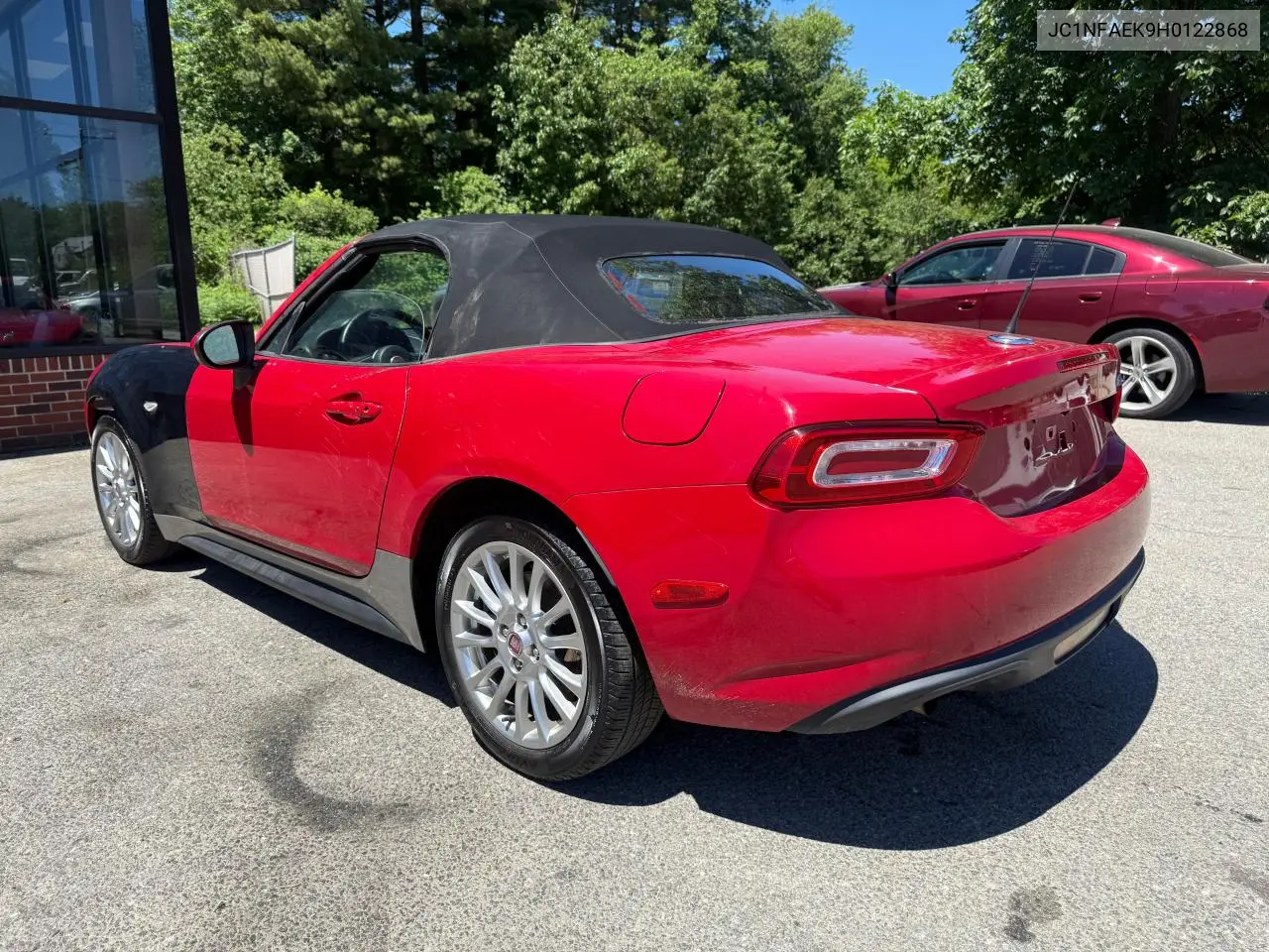 2017 Fiat 124 Spider Classica VIN: JC1NFAEK9H0122868 Lot: 57685866