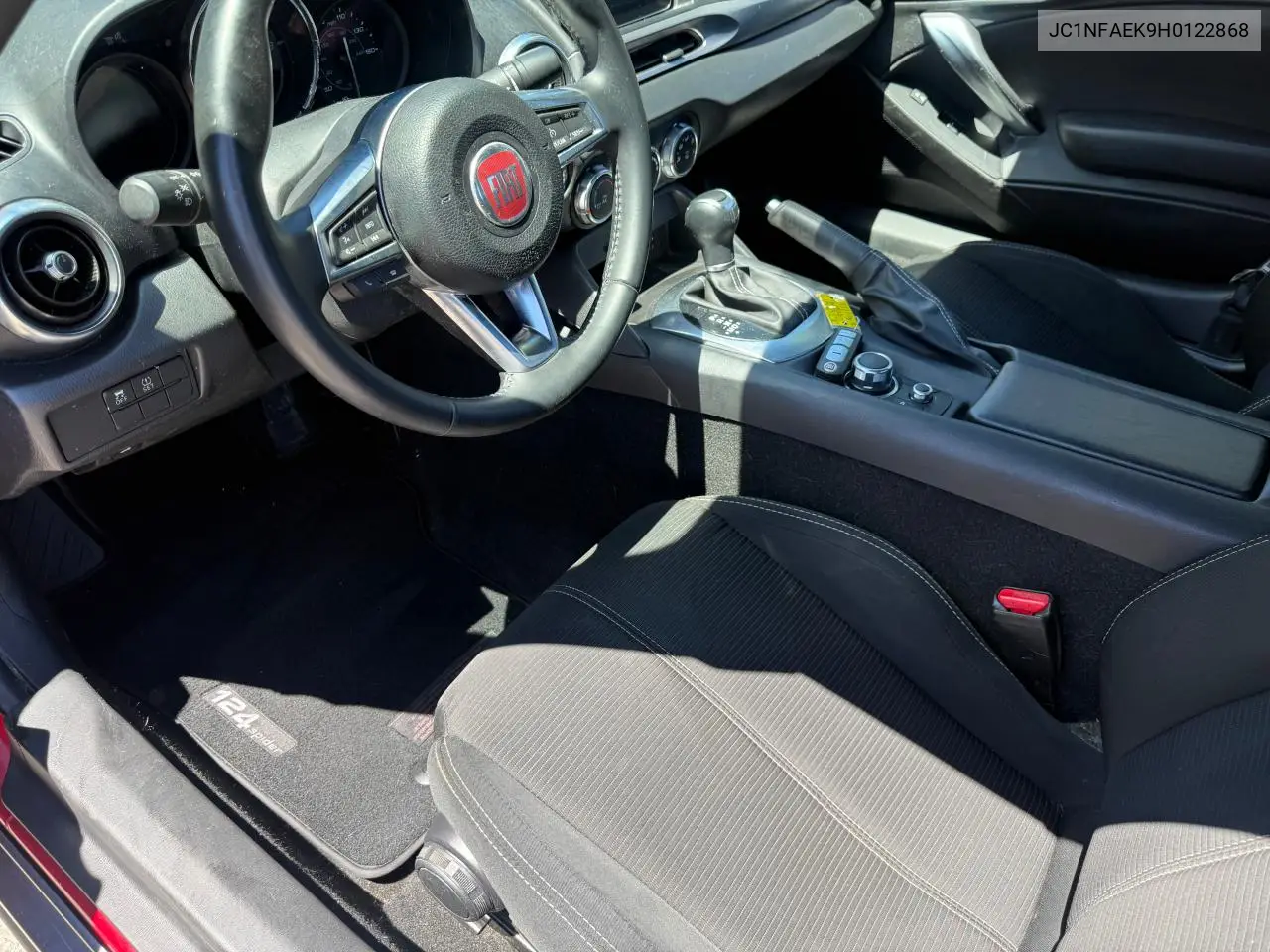 2017 Fiat 124 Spider Classica VIN: JC1NFAEK9H0122868 Lot: 57685866