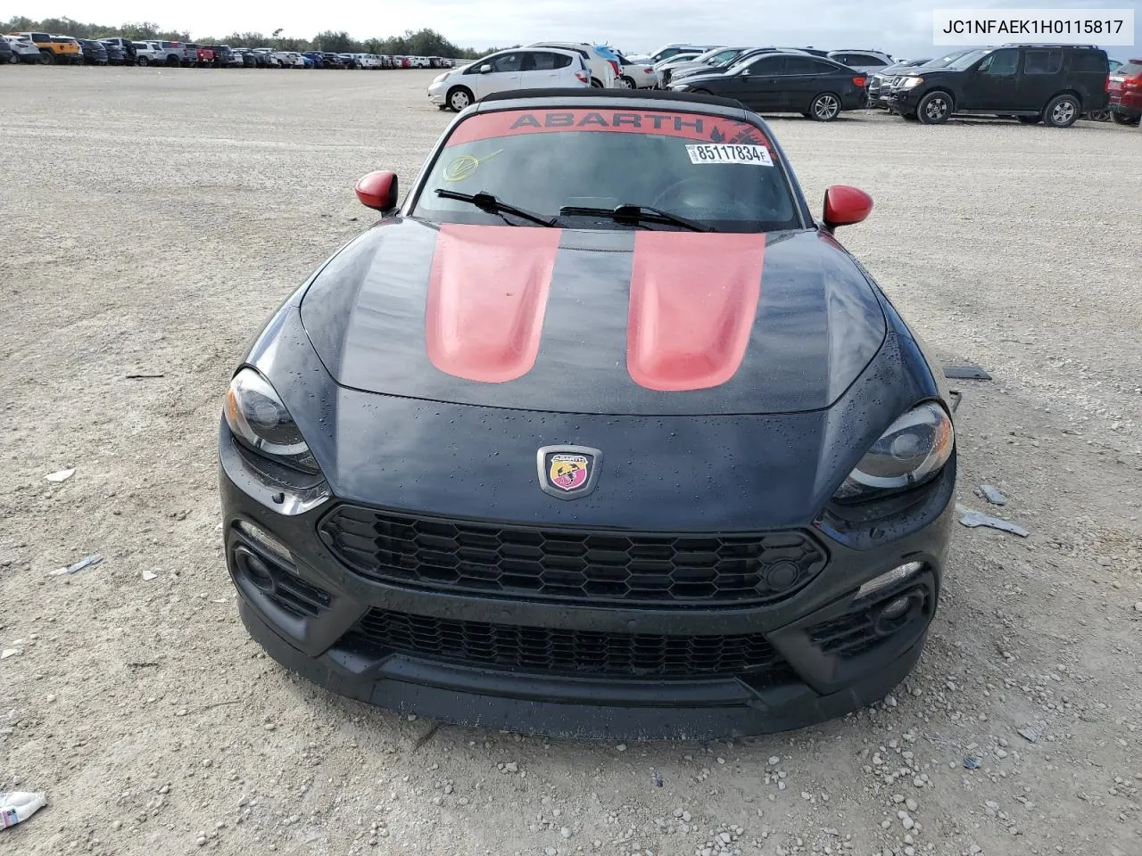 2017 Fiat 124 Spider Classica VIN: JC1NFAEK1H0115817 Lot: 85117834