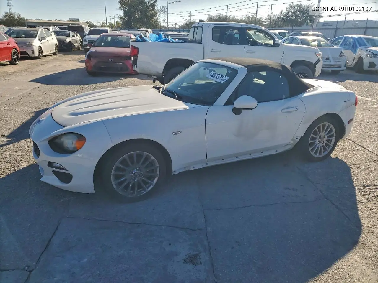 2017 Fiat 124 Spider 2D Convertible Classic VIN: JC1NFAEK9H0102197 Lot: 98975315