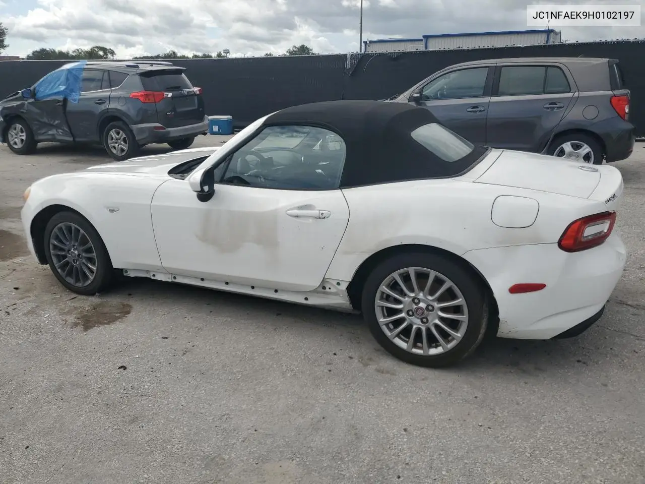 2017 Fiat 124 Spider 2D Convertible Classic VIN: JC1NFAEK9H0102197 Lot: 98975315