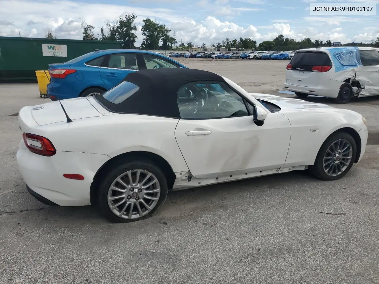 2017 Fiat 124 Spider 2D Convertible Classic VIN: JC1NFAEK9H0102197 Lot: 98975315