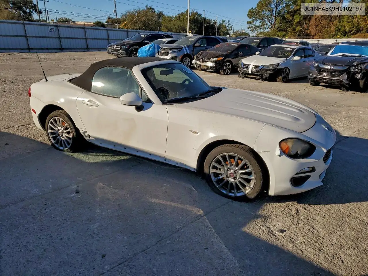 2017 Fiat 124 Spider 2D Convertible Classic VIN: JC1NFAEK9H0102197 Lot: 98975315