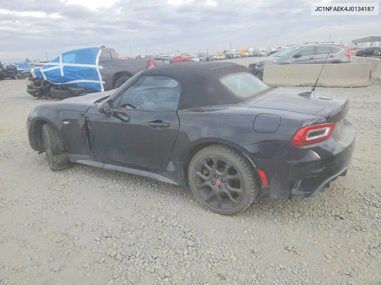 2018 Fiat 124 Spider Classica VIN: JC1NFAEK4J0134187 Lot: 47816346