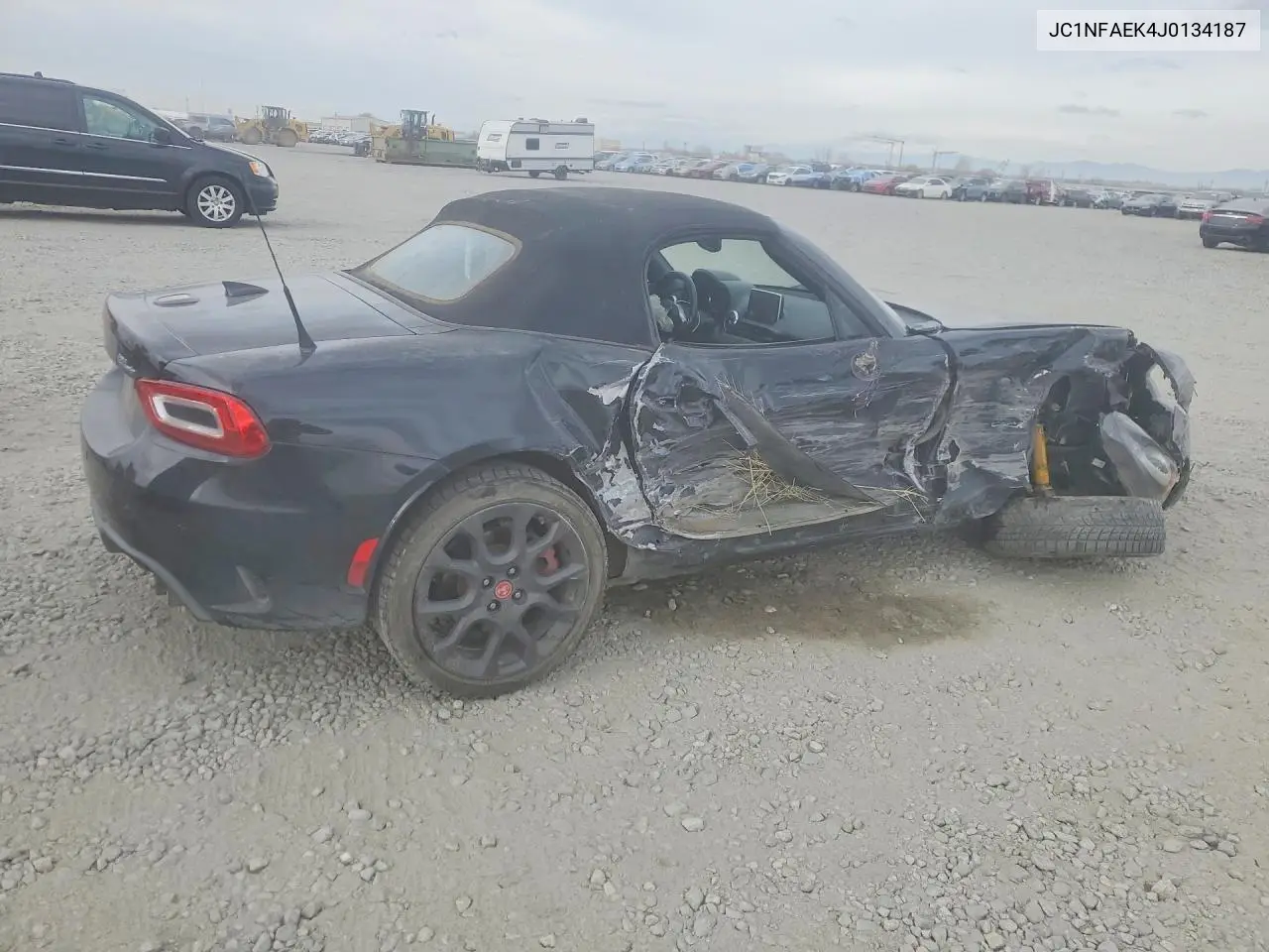 2018 Fiat 124 Spider Classica VIN: JC1NFAEK4J0134187 Lot: 47816346