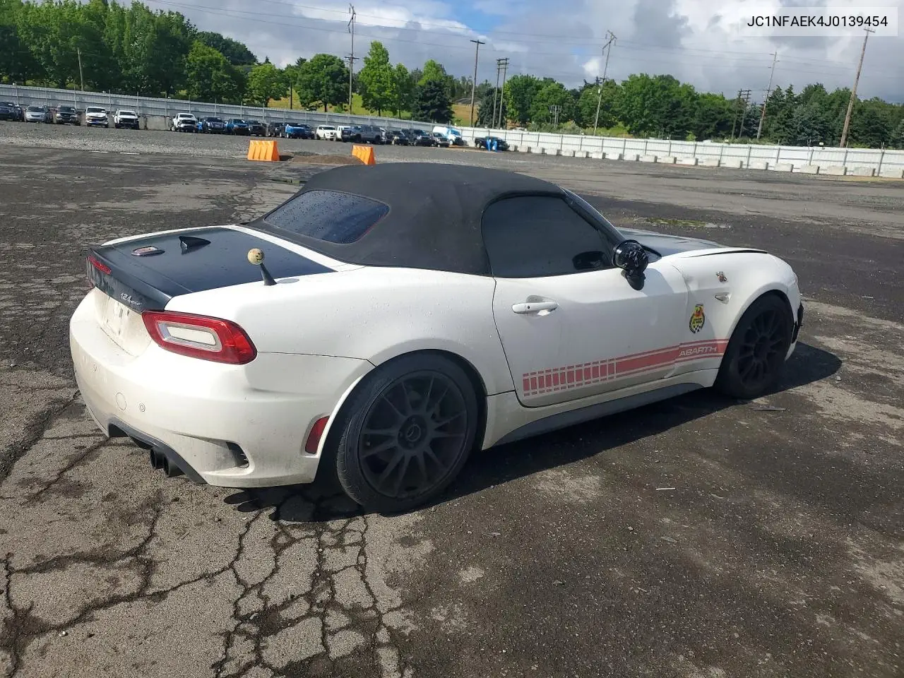 2018 Fiat 124 Spider Classica VIN: JC1NFAEK4J0139454 Lot: 54858526