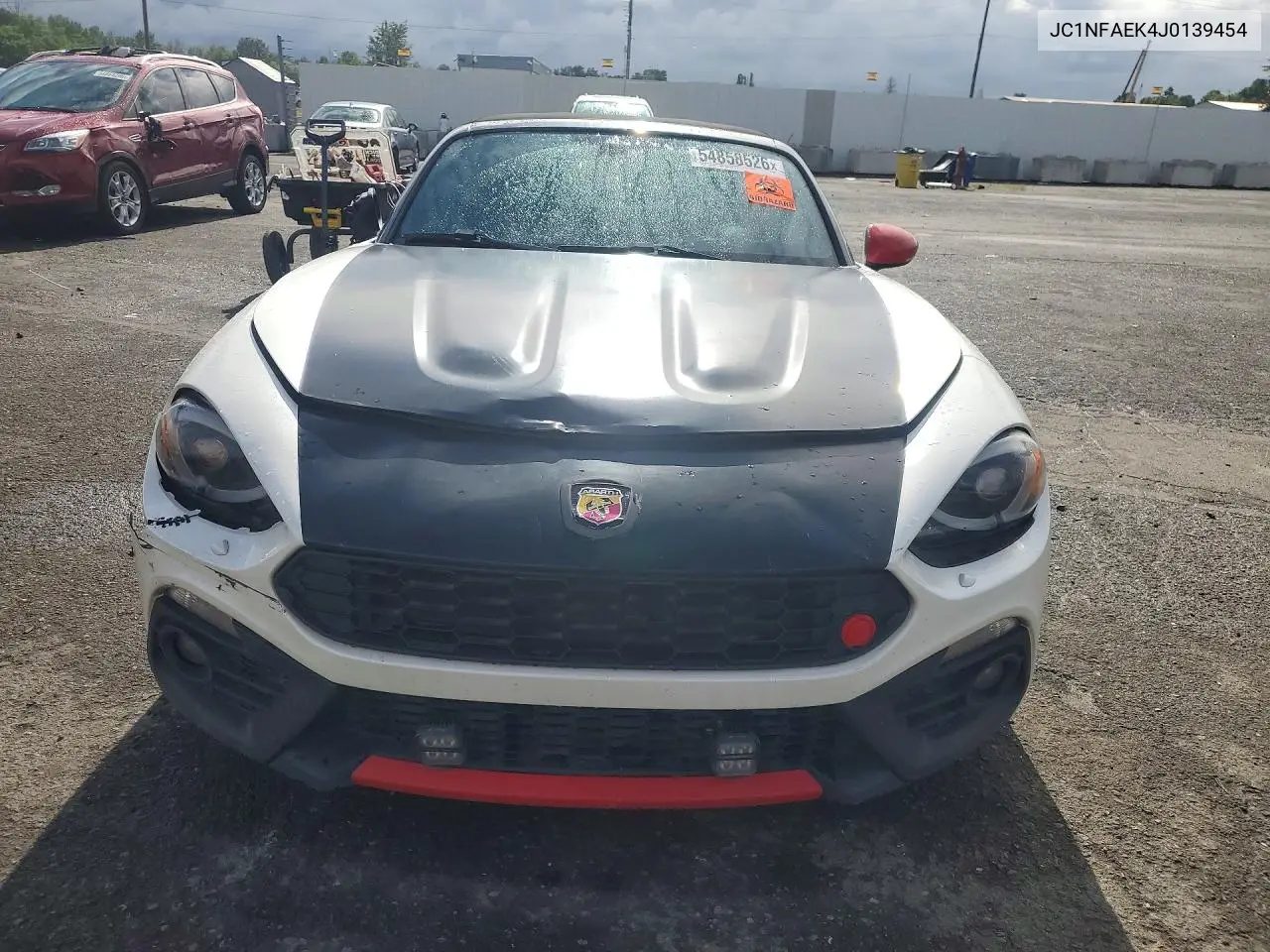 2018 Fiat 124 Spider Classica VIN: JC1NFAEK4J0139454 Lot: 54858526