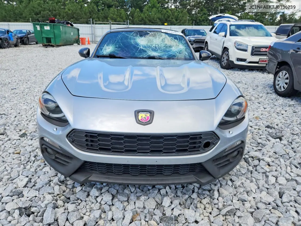 2018 Fiat 124 Spider Classica VIN: JC1NFAEK7J0136239 Lot: 58290826