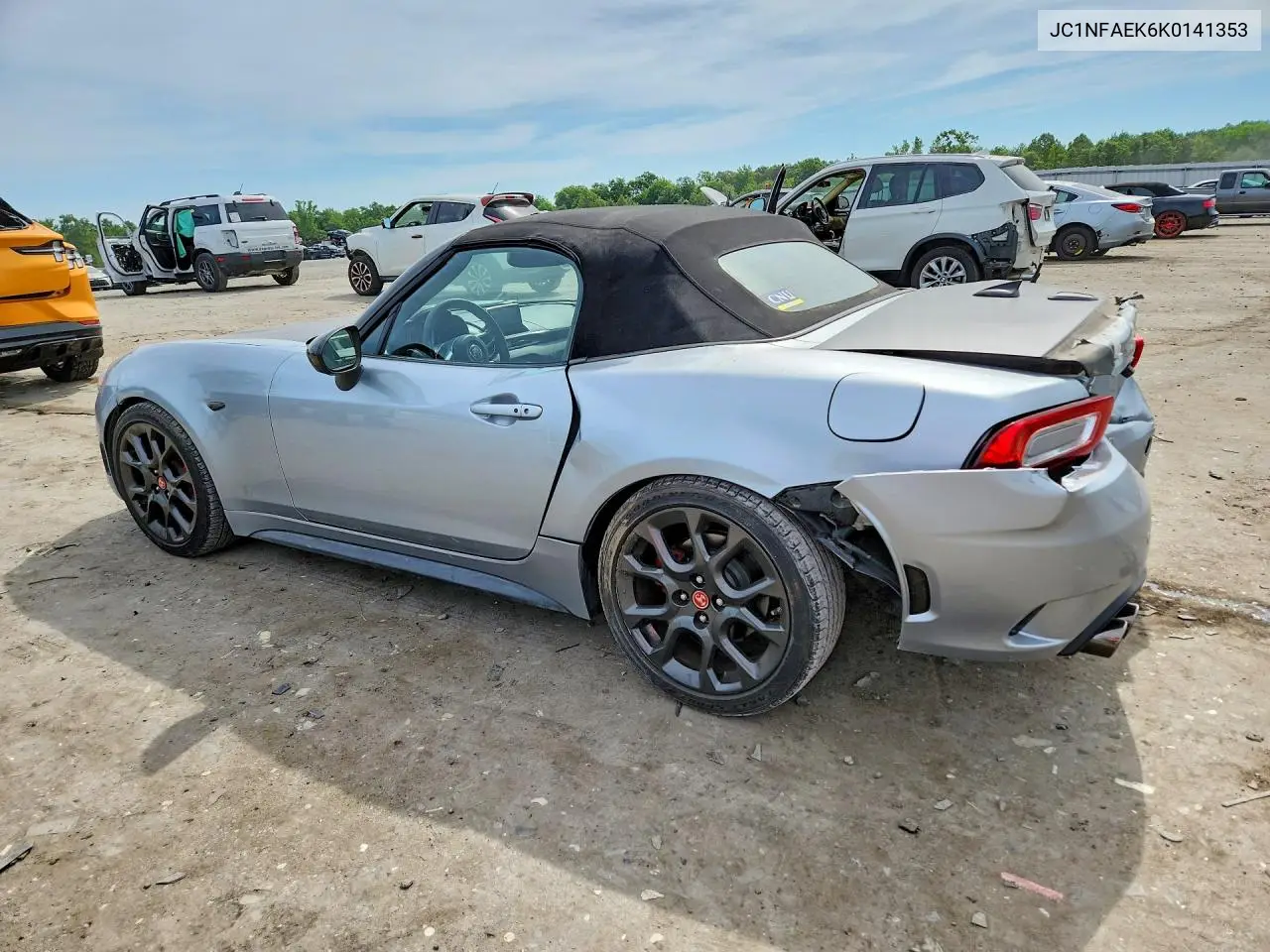 2019 Fiat 124 Spider Classica VIN: JC1NFAEK6K0141353 Lot: 56048736