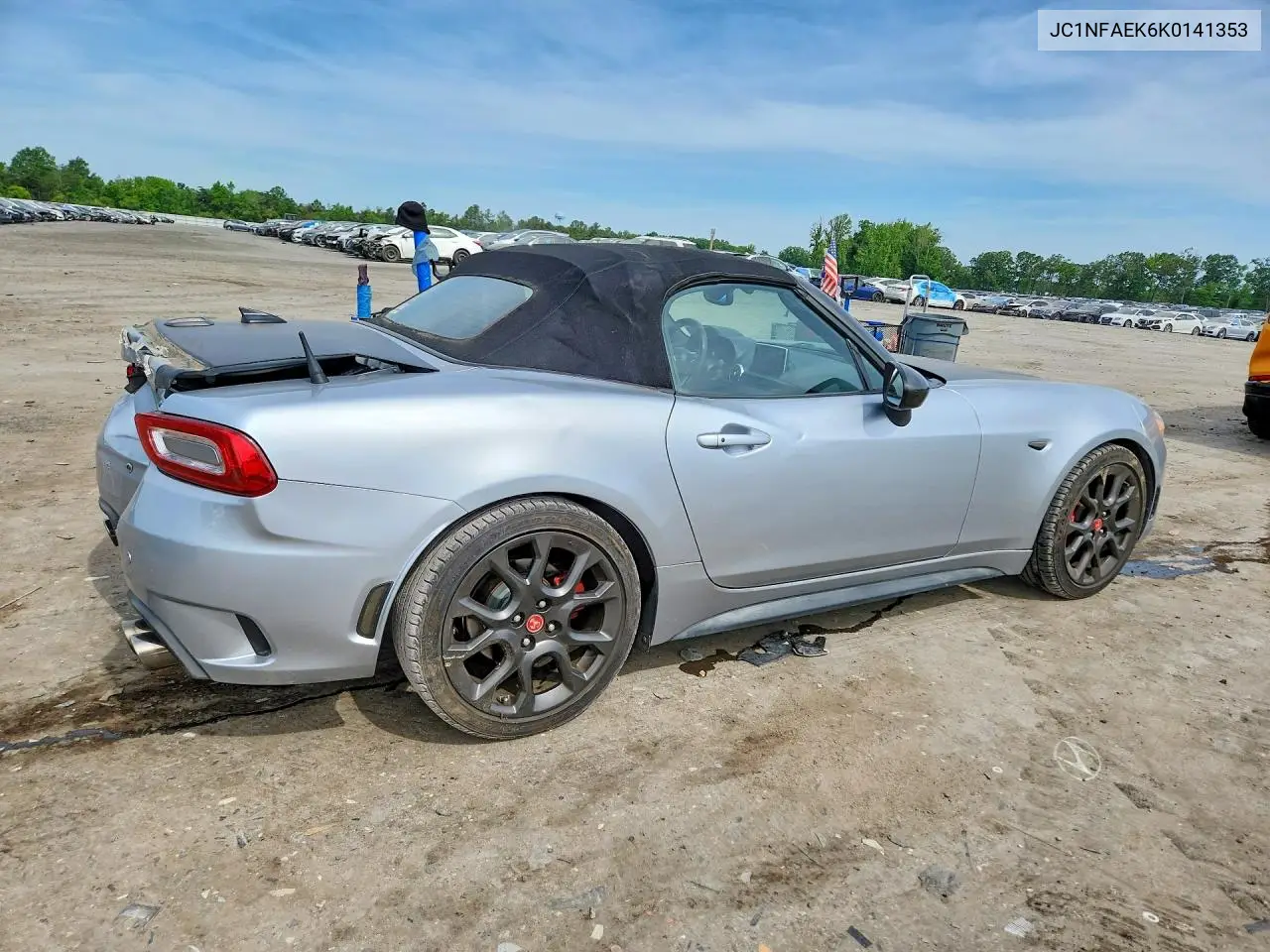 2019 Fiat 124 Spider Classica VIN: JC1NFAEK6K0141353 Lot: 56048736