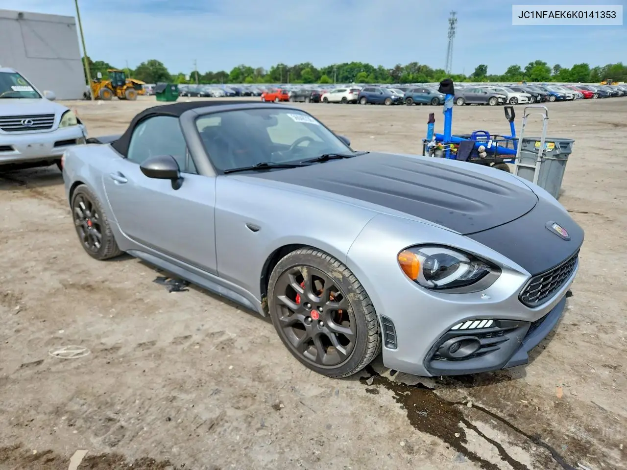 2019 Fiat 124 Spider Classica VIN: JC1NFAEK6K0141353 Lot: 56048736