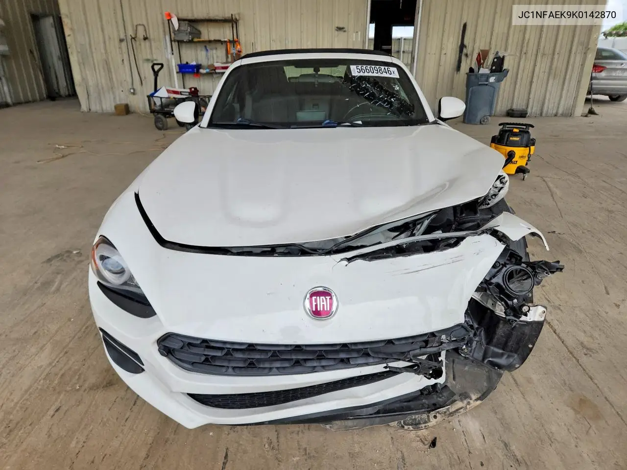 2019 Fiat 124 Spider Classica VIN: JC1NFAEK9K0142870 Lot: 56609846
