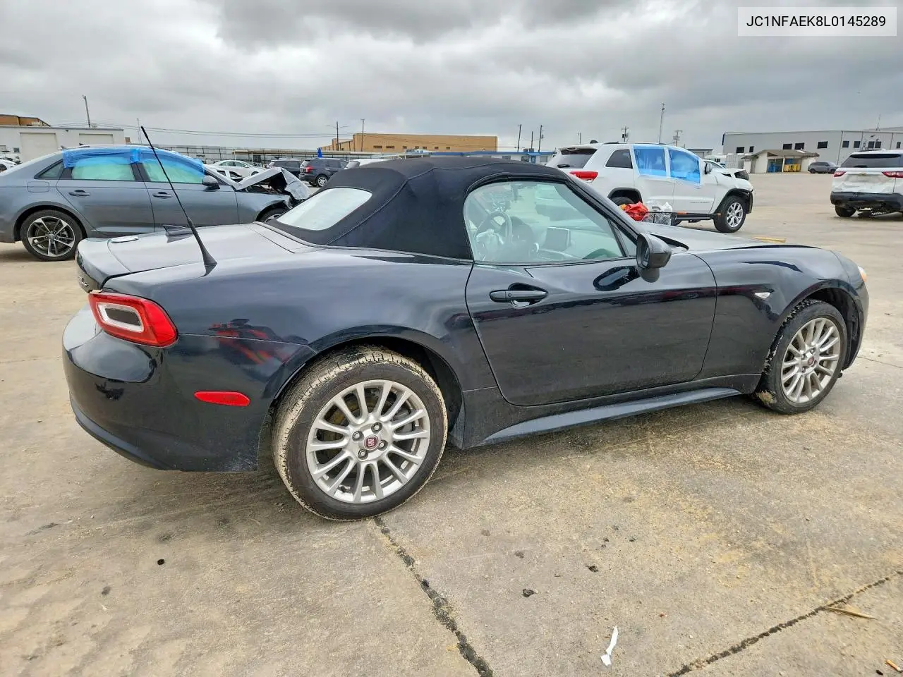2020 Fiat 124 Spider Classica VIN: JC1NFAEK8L0145289 Lot: 54079576