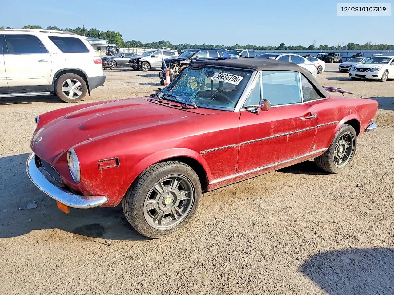 1976 Fiat Uk VIN: 124CS10107319 Lot: 59696796