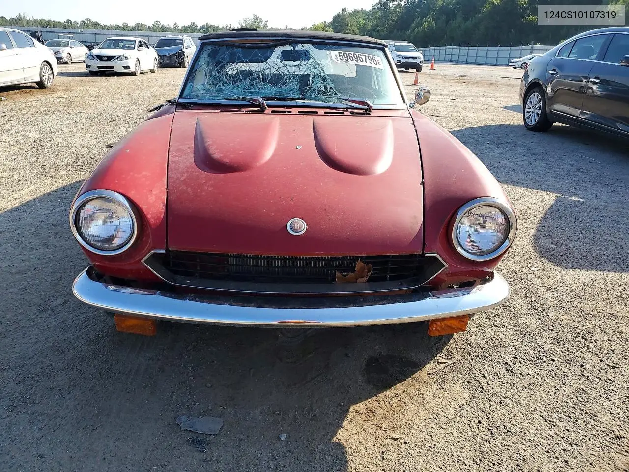 1976 Fiat Uk VIN: 124CS10107319 Lot: 59696796