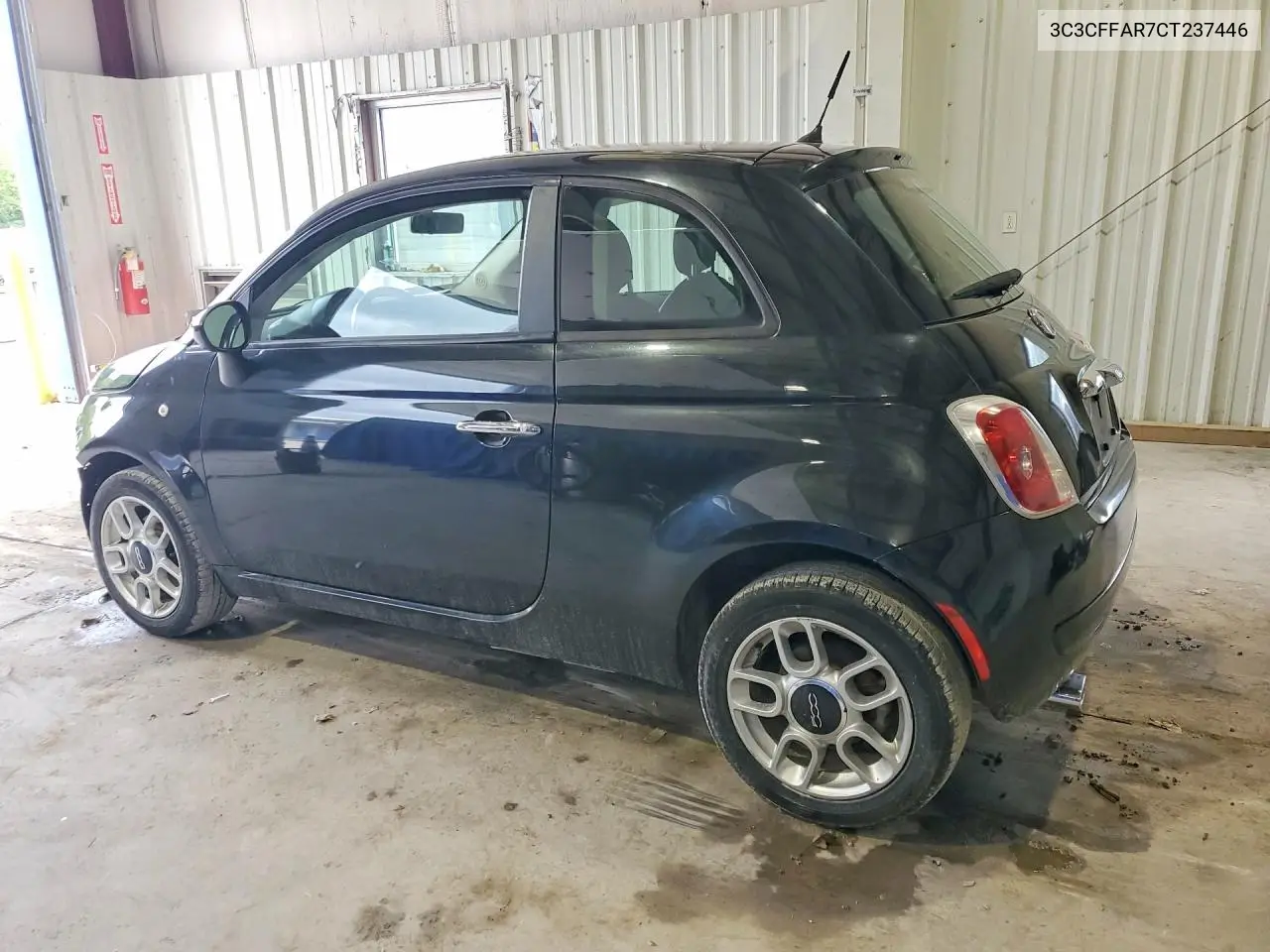 2012 Fiat 500 Pop VIN: 3C3CFFAR7CT237446 Lot: 56676206