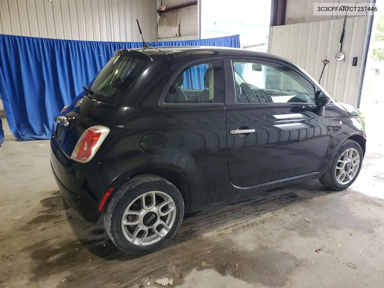 2012 Fiat 500 Pop VIN: 3C3CFFAR7CT237446 Lot: 56676206