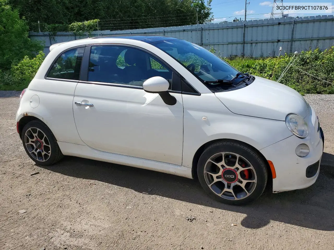 2012 Fiat 500 Sport VIN: 3C3CFFBR9CT107876 Lot: 56853856