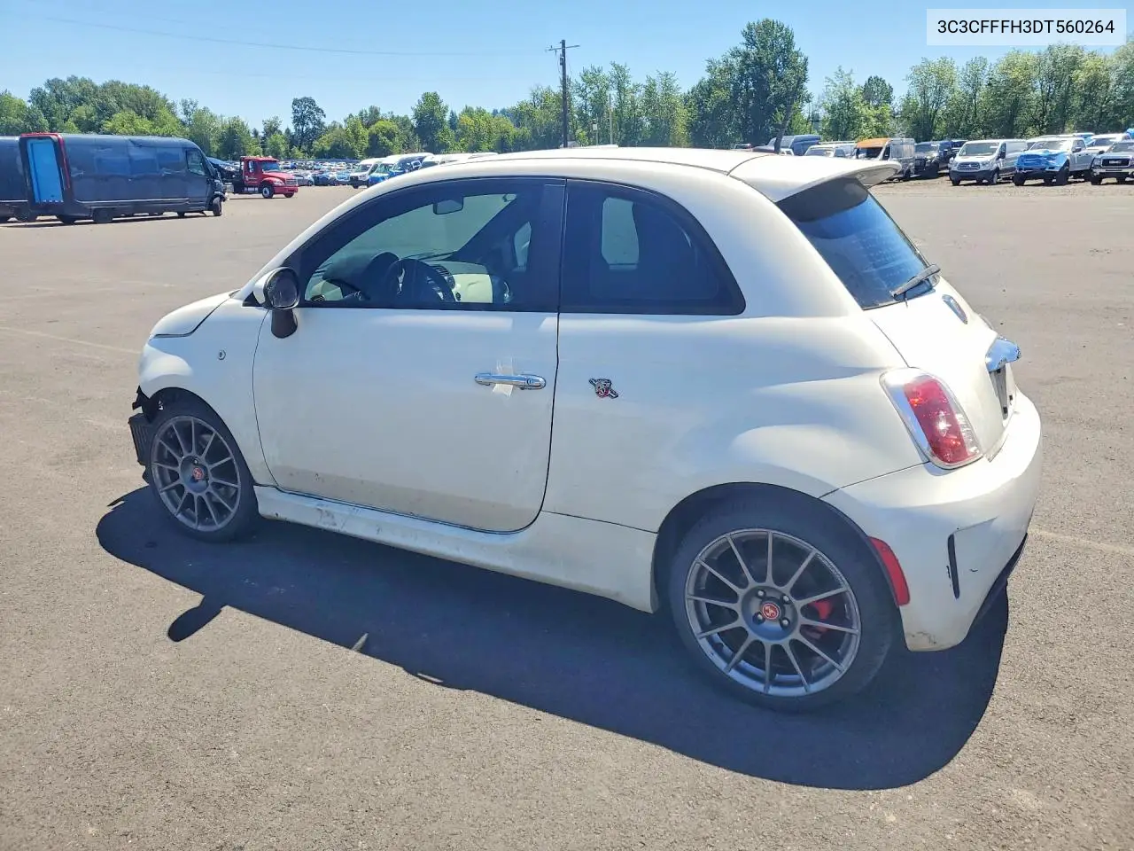 2013 Fiat 500 Abarth VIN: 3C3CFFFH3DT560264 Lot: 56493276
