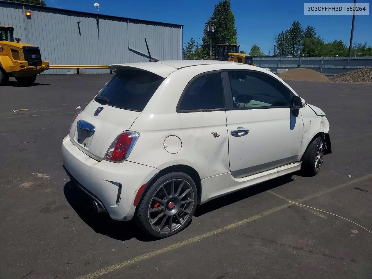 2013 Fiat 500 Abarth VIN: 3C3CFFFH3DT560264 Lot: 56493276