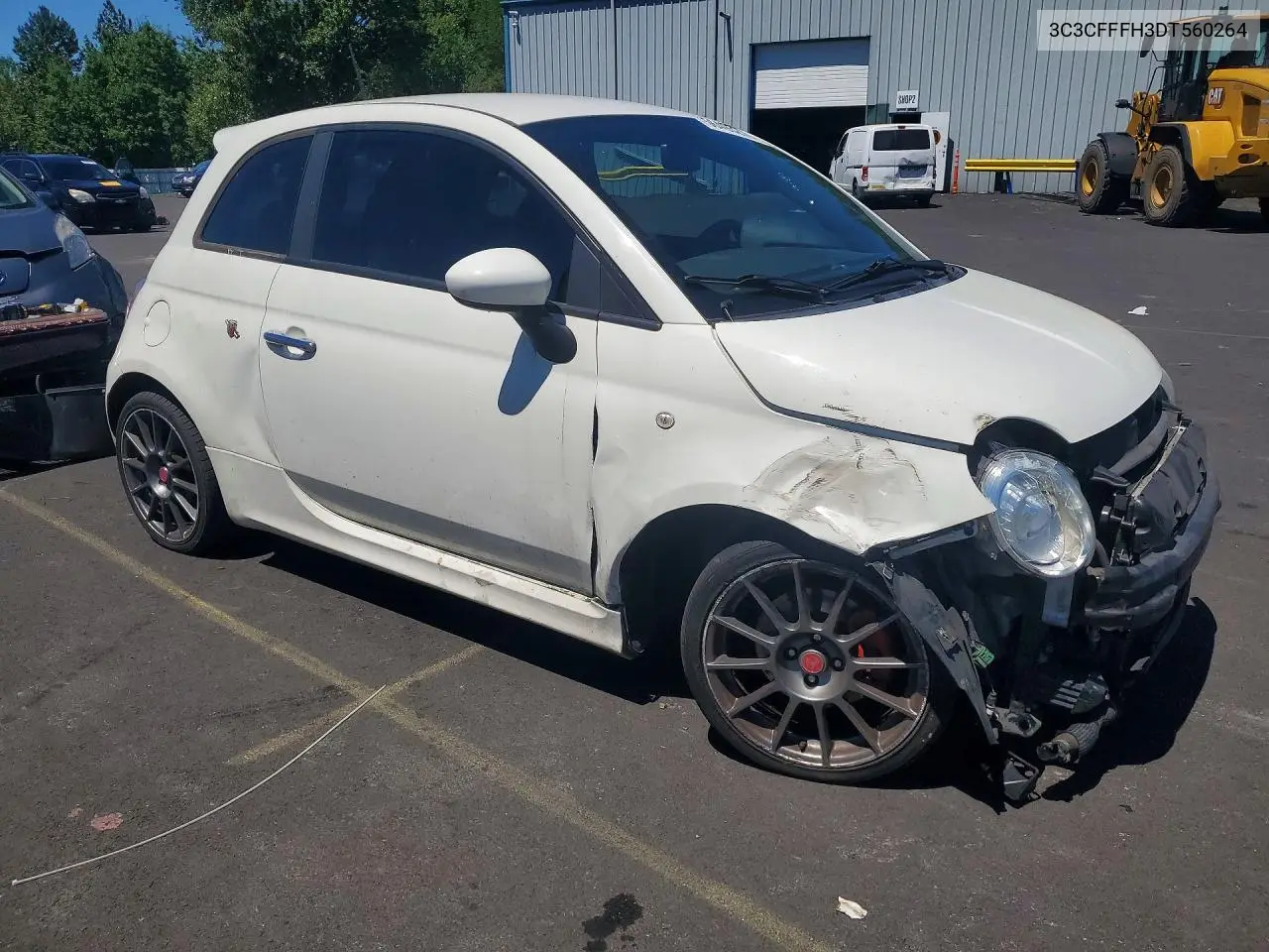 2013 Fiat 500 Abarth VIN: 3C3CFFFH3DT560264 Lot: 56493276