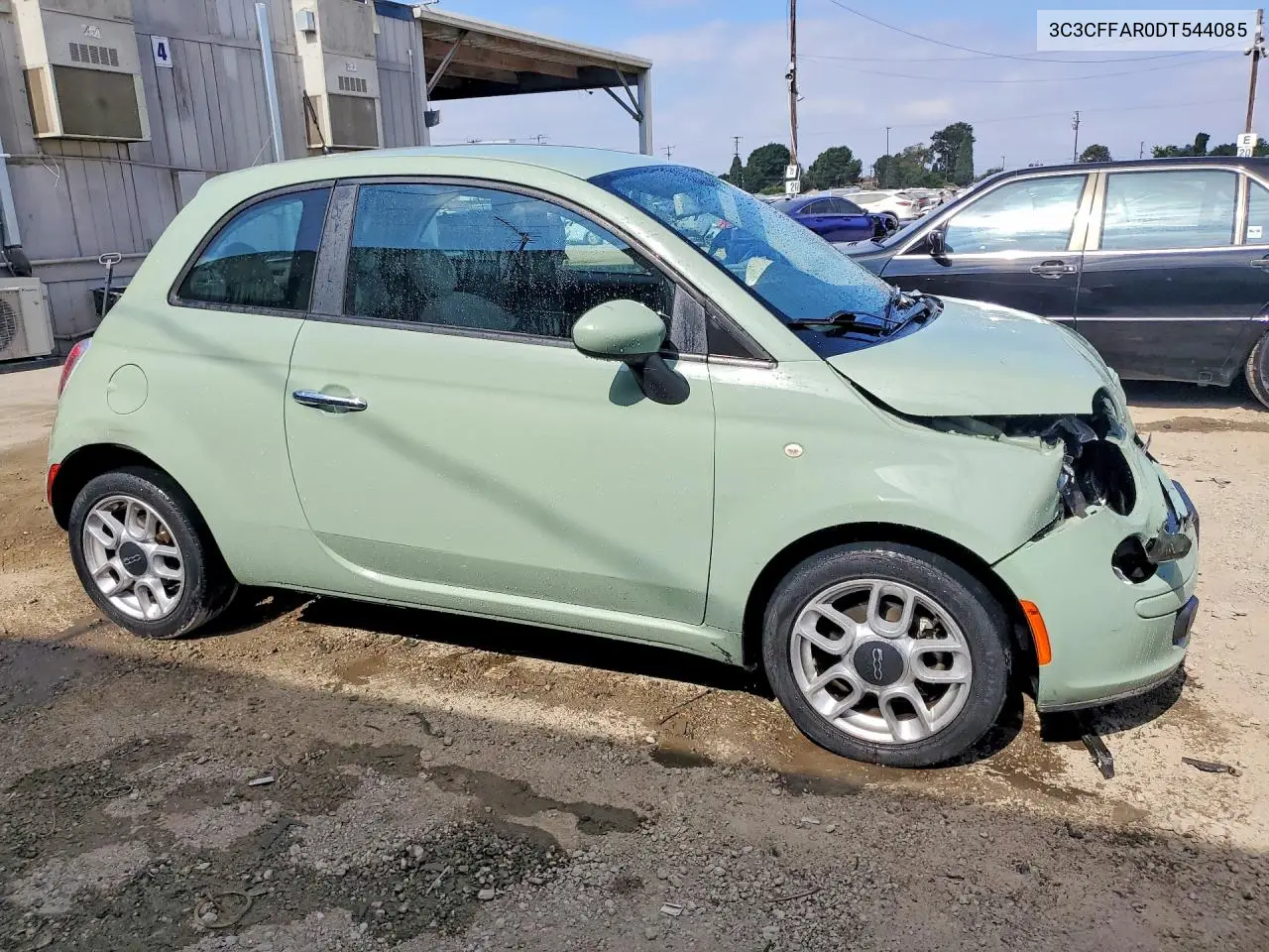 2013 Fiat 500 Pop VIN: 3C3CFFAR0DT544085 Lot: 59175906