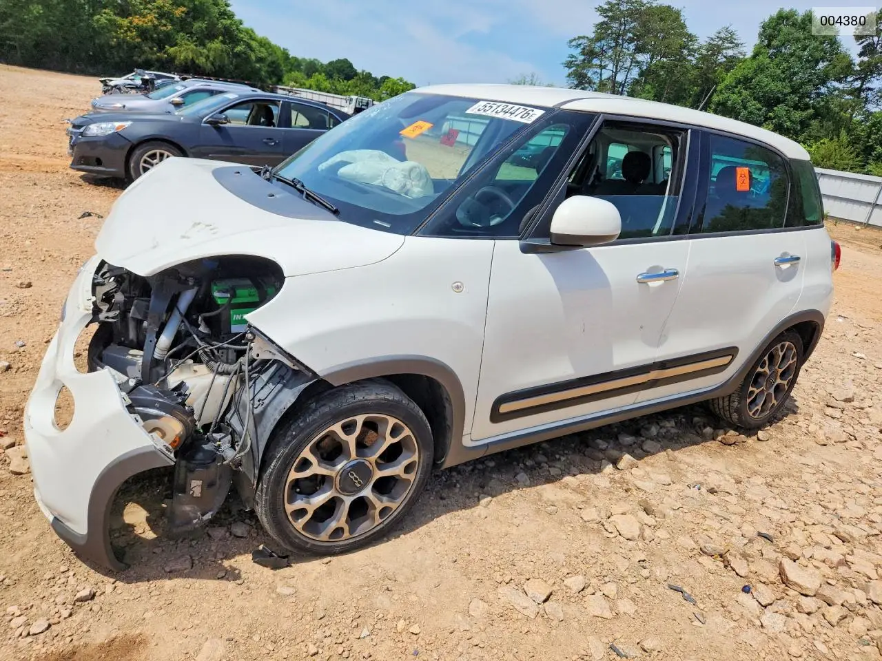 2014 Fiat 500L Trekking VIN: ZFBCFADH0EZ004380 Lot: 55134476