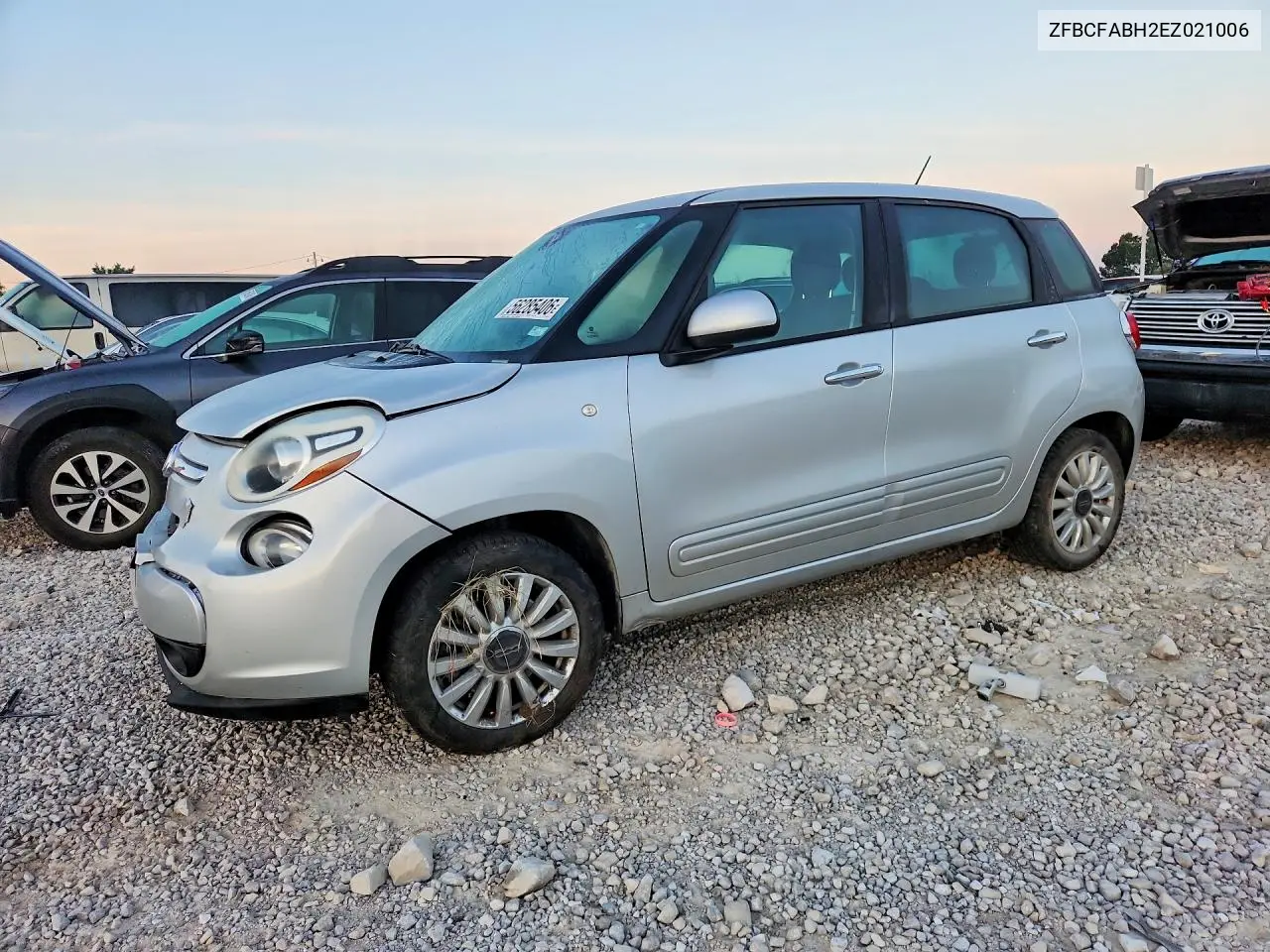 2014 Fiat 500L Easy VIN: ZFBCFABH2EZ021006 Lot: 56285406