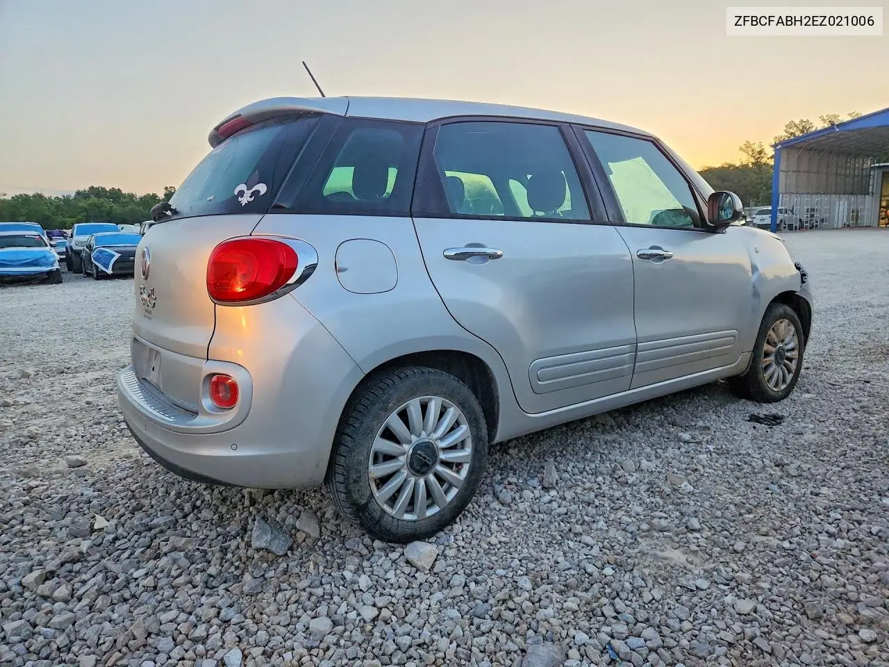 2014 Fiat 500L Easy VIN: ZFBCFABH2EZ021006 Lot: 56285406
