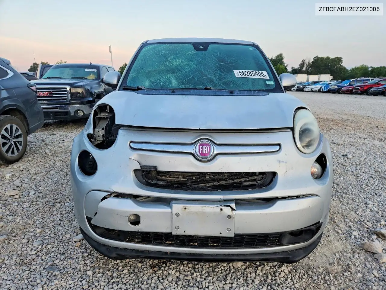 2014 Fiat 500L Easy VIN: ZFBCFABH2EZ021006 Lot: 56285406