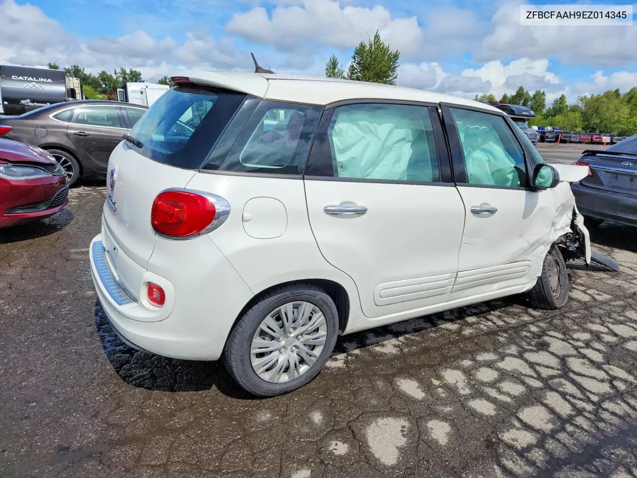 2014 Fiat 500L Pop VIN: ZFBCFAAH9EZ014345 Lot: 56413716