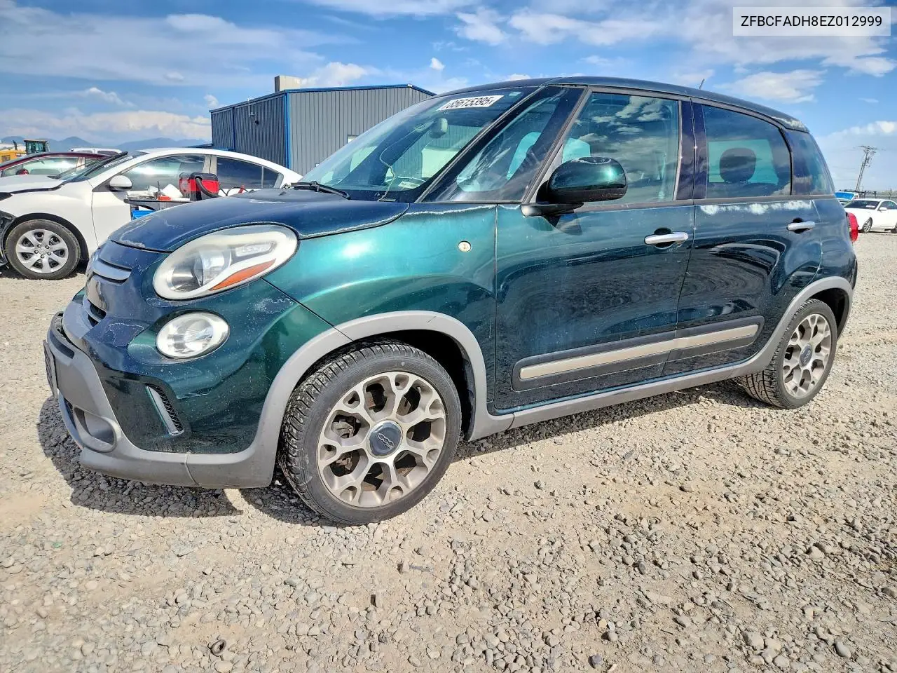 2014 Fiat 500L VIN: ZFBCFADH8EZ012999 Lot: 85615395