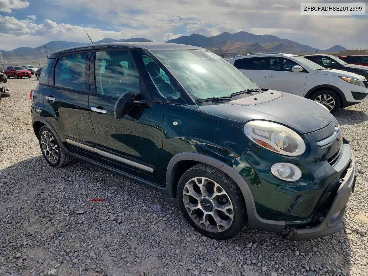 2014 Fiat 500L VIN: ZFBCFADH8EZ012999 Lot: 85615395