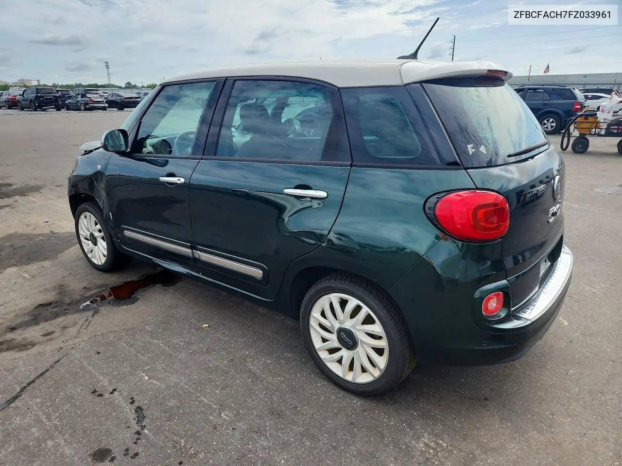 2015 Fiat 500L Lounge VIN: ZFBCFACH7FZ033961 Lot: 57131616