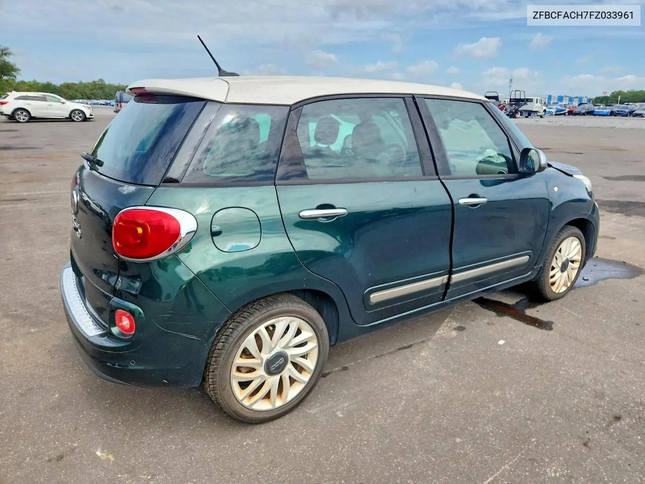 2015 Fiat 500L Lounge VIN: ZFBCFACH7FZ033961 Lot: 57131616