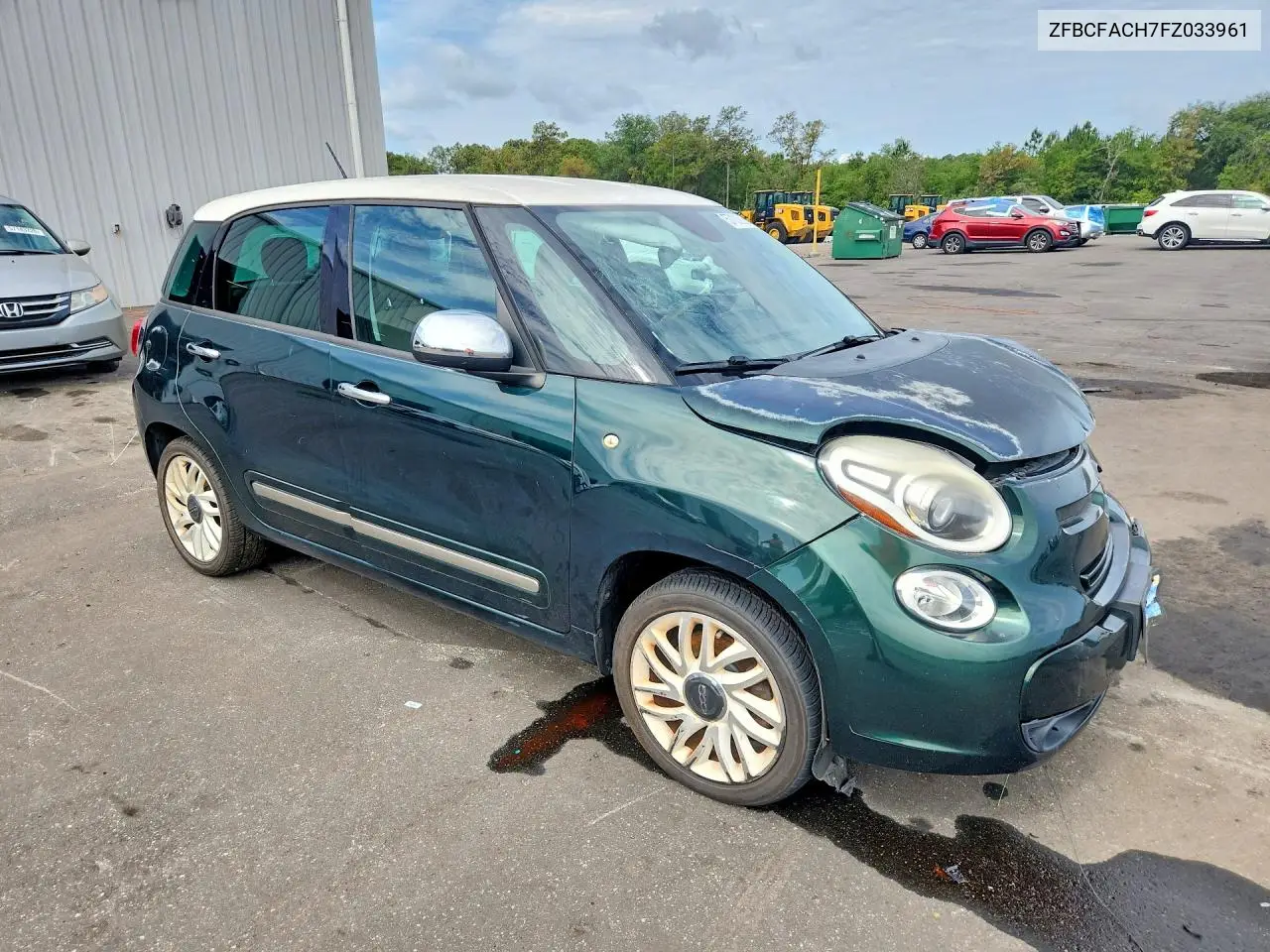 2015 Fiat 500L Lounge VIN: ZFBCFACH7FZ033961 Lot: 57131616