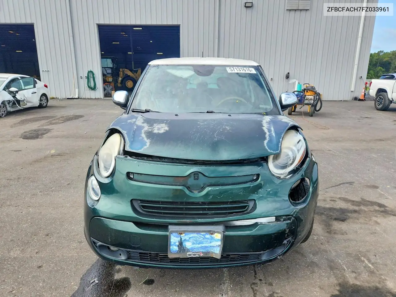 2015 Fiat 500L Lounge VIN: ZFBCFACH7FZ033961 Lot: 57131616
