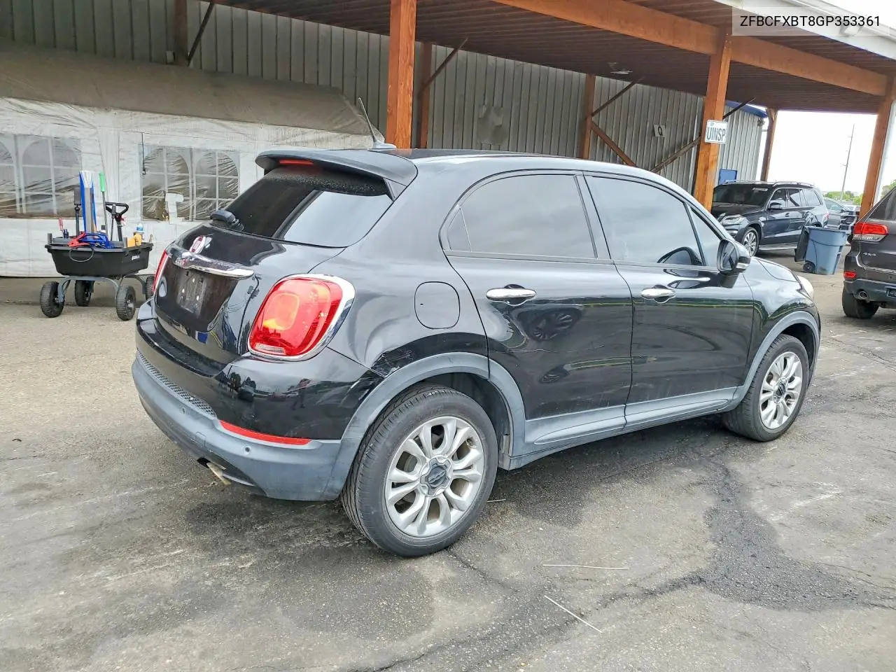 2016 Fiat 500X Easy VIN: ZFBCFXBT8GP353361 Lot: 51471936