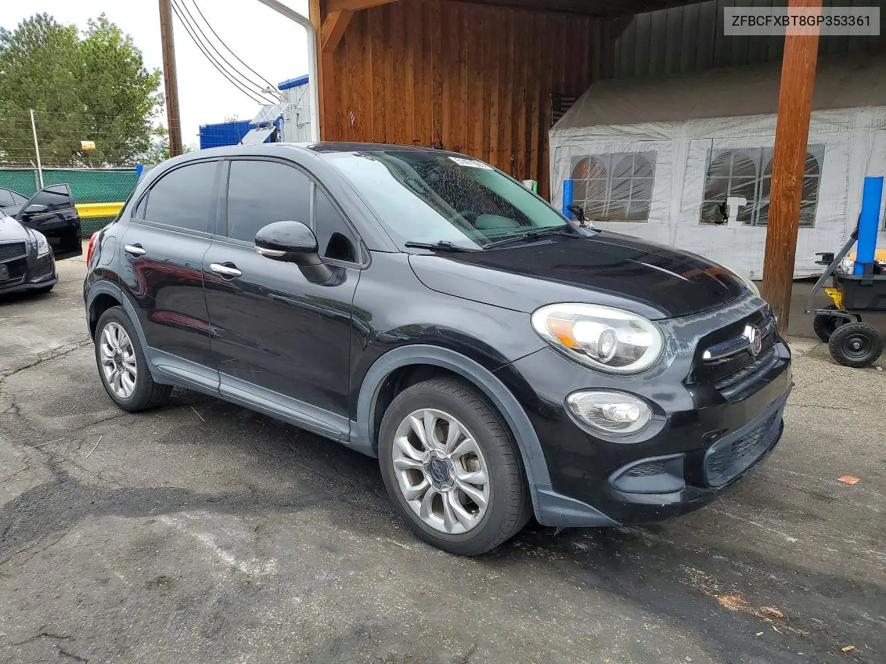2016 Fiat 500X Easy VIN: ZFBCFXBT8GP353361 Lot: 51471936